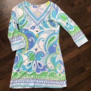 Barbara Gerwit Paisley Knit Dress